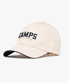 GEMO Casquette avec inscription brodée homme - Camps United Beige