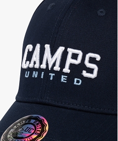 casquette avec inscription brodee homme - camps united noir vifJ495401_2
