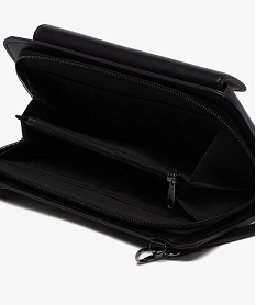 portefeuille avec bandouliere amovible femme noir sacs bandouliereJ495801_3