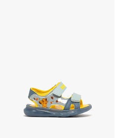 GEMO Sandales bébé garçon à semelle lumineuse Simba - Disney bleu standard