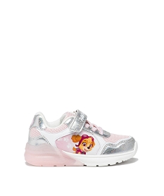 GEMO Baskets imprimées à semelle lumineuse fille - La PatPatrouille rose standard