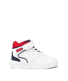 GEMO Baskets mid-cut à scratch garçon Multicolore