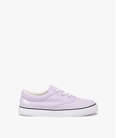 CHAUSSURE SPORT GRIS / ROUGE TOILE VIOLET