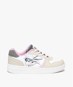 GEMO Baskets fille à lacets style rétro - Naruto blanc standard