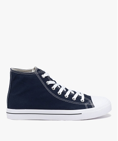 tennis en toile montante a bout renforce homme bleu baskets et tennisJ571801_1