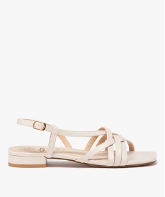 BLOUSON KAKI SANDALE BLANC