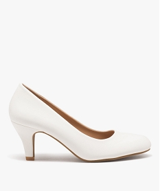 ROBE IMPRIM CHAUSSURE TALON BLANC