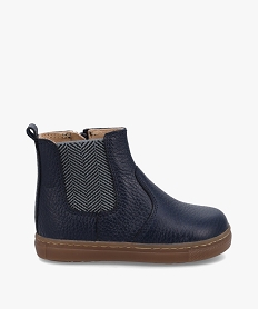 boots bebe dessus cuir a zip - na! bleuJ623901_1