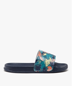 mules de piscine garcon bandeau tropical multicoloreJ634601_1