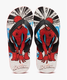 GEMO Tongs garçon à semelle imprimée Spiderman et brides unies - Marvel Rouge