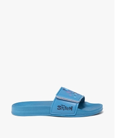 GEMO Mules de piscine fille avec bandeau scratch Stitch - Disney bleu standard