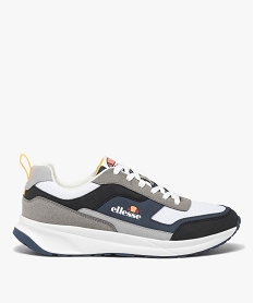GEMO Baskets homme retro running en mesh - Ellesse blanc chine