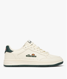 GEMO Baskets homme à semelle contrastée et à lacets - Ellesse Blanc