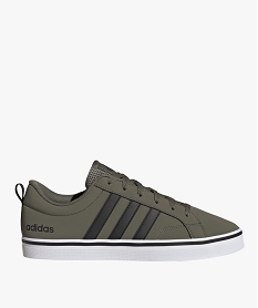 GEMO Baskets homme unies à lacets languette en mesh - Adidas Vert