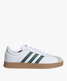 GEMO Baskets homme à semelle caoutchouc et à bandes contrastantes - Adidas blanc chine
