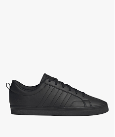 GEMO Baskets homme unies à lacets languette en mesh - Adidas Noir