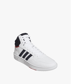 baskets homme mid-cut hoops a lacets - adidas blancJ644101_2