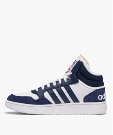 baskets homme mid-cut hoops a lacets - adidas blancJ644201_2