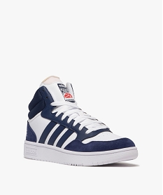 baskets homme mid-cut hoops a lacets - adidas blancJ644201_3