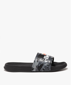 GEMO Mules de piscine homme à bandeau camouflage - Ellesse Gris