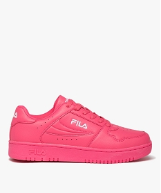 baskets femme unies avec details en relief - fila roseJ649701_1