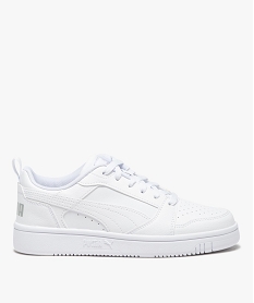 baskets femme unies a lacets style retro classique - puma blancJ649901_1