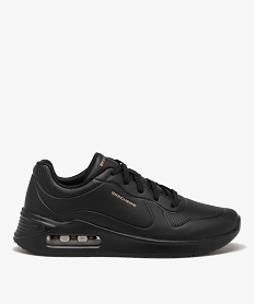 GEMO Baskets basses vegan avec semelle à mémoire de forme femme - Skechers noir vif