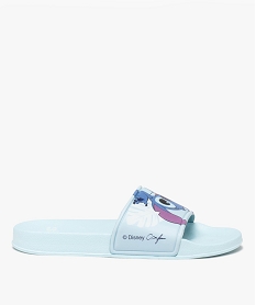 GEMO Mules de piscine femme à bandeau Stitch - Disney Bleu