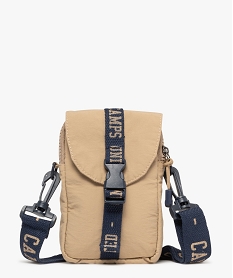 GEMO Pochette bandoulière en toile homme - Camps United dore