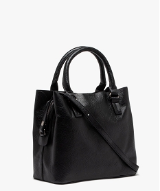 sac porte main effet veine femme noir standard sacs bandouliereJ667901_2