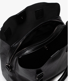 sac porte main effet veine femme noir standard sacs bandouliereJ667901_3