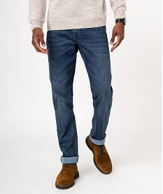 jean ecoresponsable coupe slim homme bleu jeans slimJ680601_2