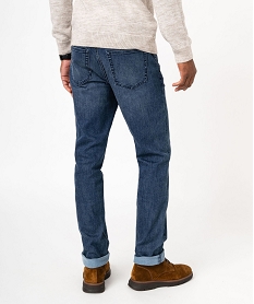 jean ecoresponsable coupe slim homme bleu jeans slimJ680601_3