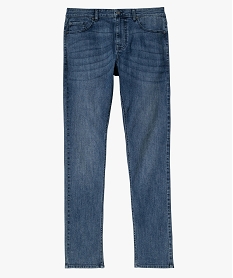 jean ecoresponsable coupe slim homme bleu jeans slimJ680601_4