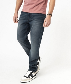 GEMO Jean slim stretch homme Bleu