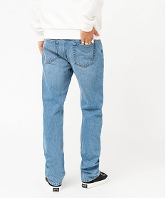 jean coupe regular legerement delave homme gris jeans regularJ681201_3