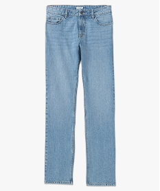 jean coupe regular legerement delave homme gris jeans regularJ681201_4