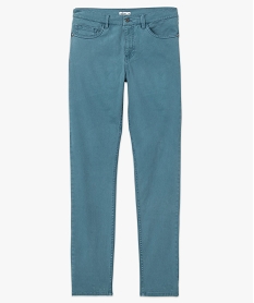 pantalon slim stretch 5 poches homme bleu pantalonsJ683401_4