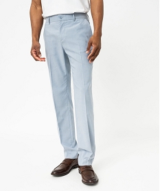 GEMO Pantalon de costume ajusté homme Bleu