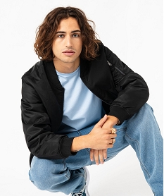 GEMO Bomber uni homme noir standard