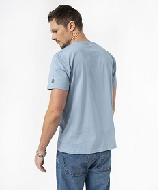 tee-shirt manches courtes imprime homme - naruto bleuJ707401_3