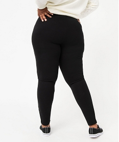 leggings avec fausses poches zippees femme grande taille noirJ715101_3