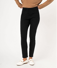 jegging confortable a taille elastique femme noirJ724601_1