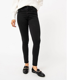 GEMO Jean skinny push-up femme noir standard