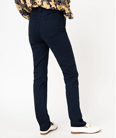 pantalon coupe regular taille normale femme bleu pantalonsJ730201_3