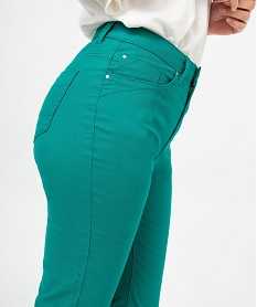 pantalon coupe regular taille normale femme vertJ734501_2