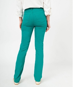 pantalon coupe regular taille normale femme vertJ734501_3