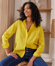 GEMO Chemise en coton femme - LuluCastagnette jaune standard