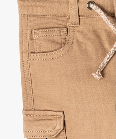 pantalon avec poches a rabat bebe garcon orangeJ803401_2