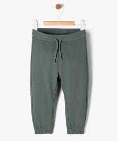 pantalon de jogging leger bebe garcon vert joggingsJ811901_1